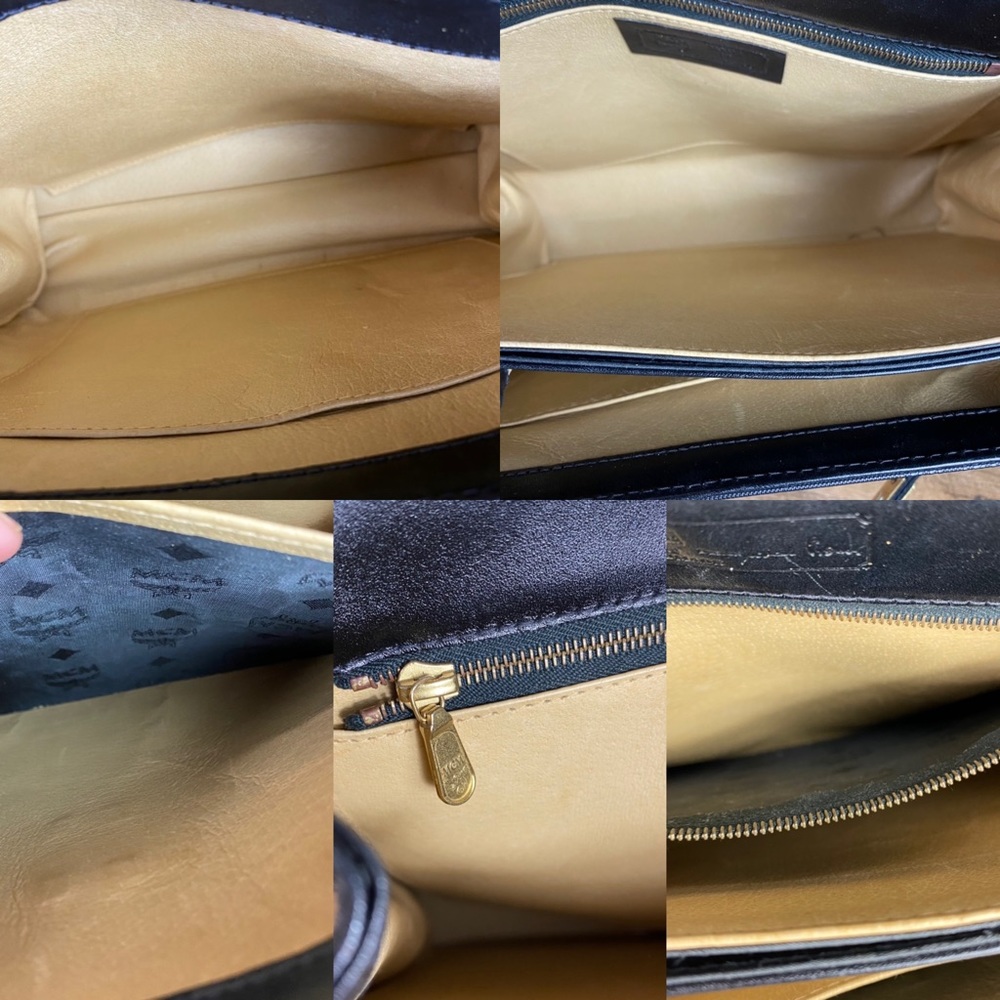 SOLD MCM Vintage Visetos Kelly Top Handle Handbag - Picture 16 of 16